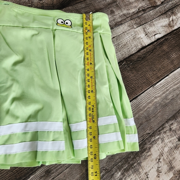 Keroppi Sanrio Pleated Swim Varsity Stripe Skirted Swim Bottoms Hot Topic NEW - Picture 11 of 11